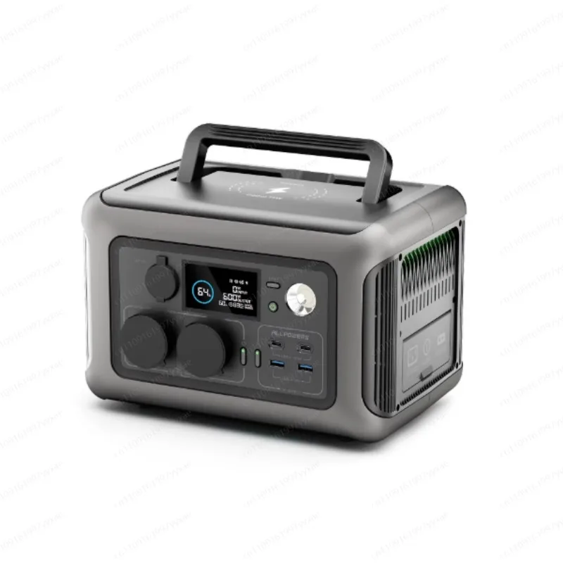 

Портативная электростанция R600, портативный генератор энергии, PD100W, управление через приложение, функция UPS