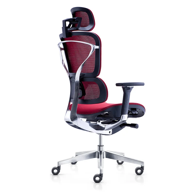 High Back Adjustable Ergonomic Executive Computer Swivel Chairs with sliding seat cushion