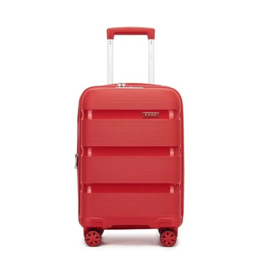 

Carry On Luggage 20 Inch Expandable 22x14x9 Airline Approved Hard Shell Travel Trolley 4 Spinner Wheels Lightweight Polypropyle