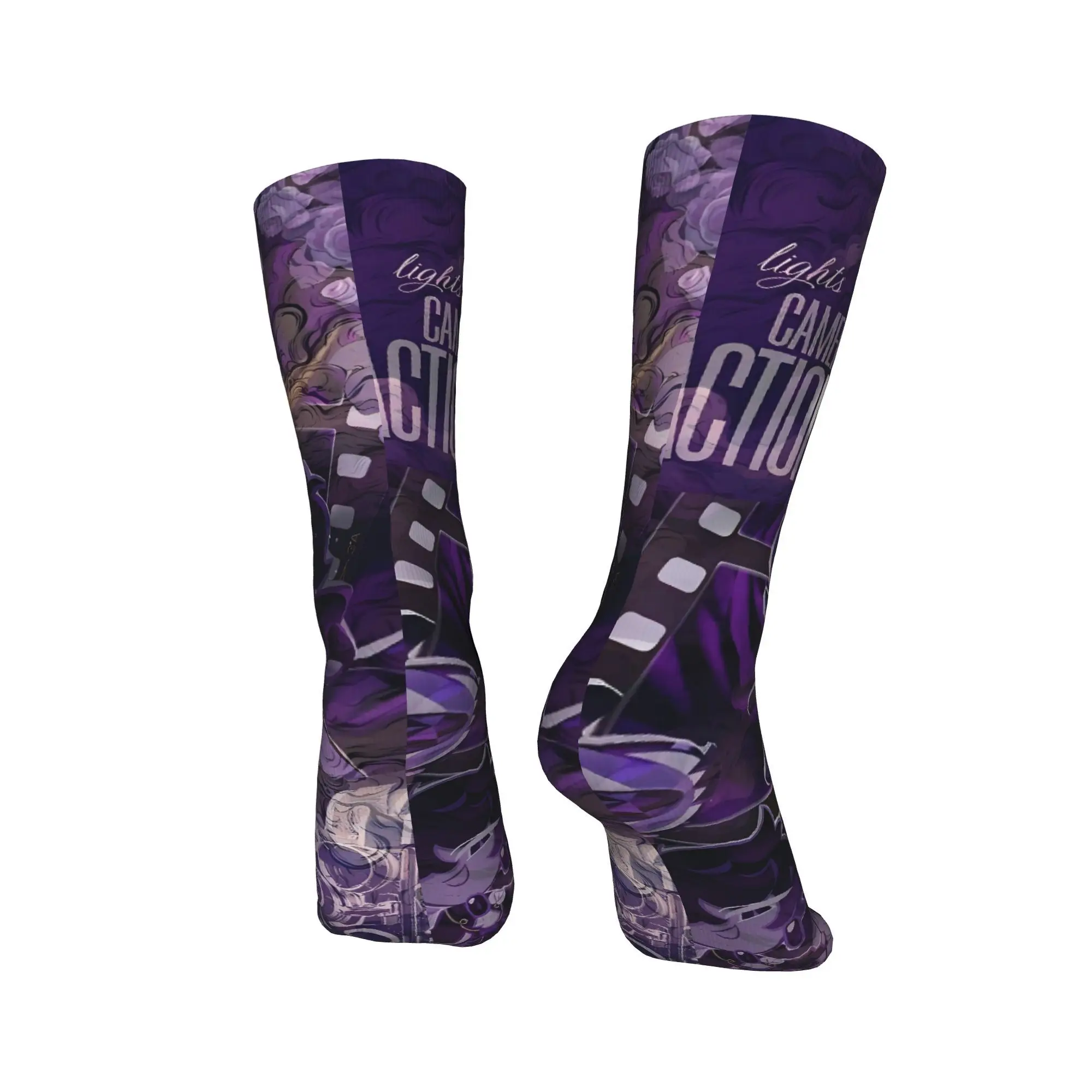 كوكي تشغيل المملكة لعبة الجوارب العصرية جوارب النساء الرجال لينة في الهواء الطلق جوارب رياضية الربيع مخصص المضادة للانزلاق الجوارب