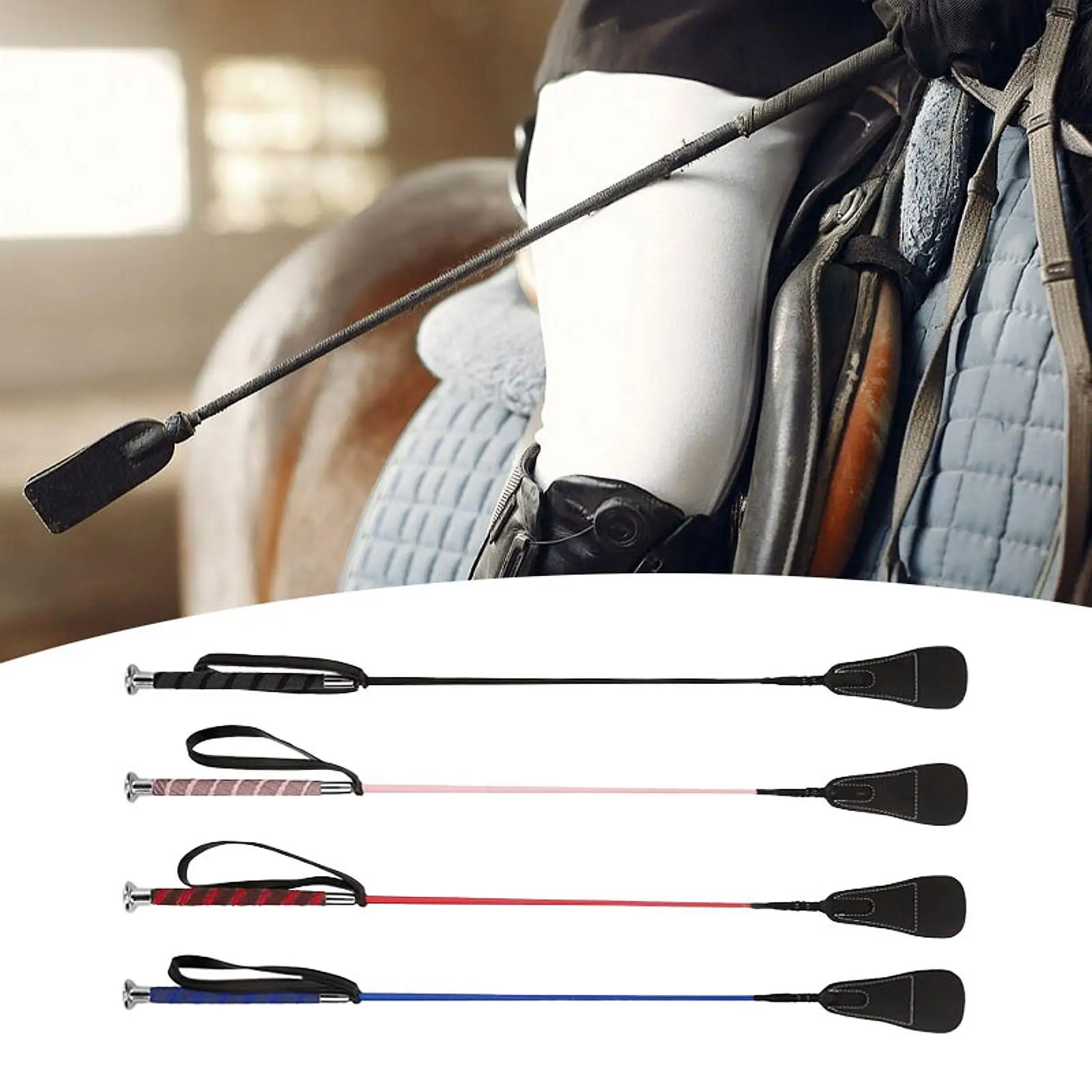 

Конский укороченный 68 см, нескользящая ручка, резиновый кнут для верховой езды, кнут для верховой езды