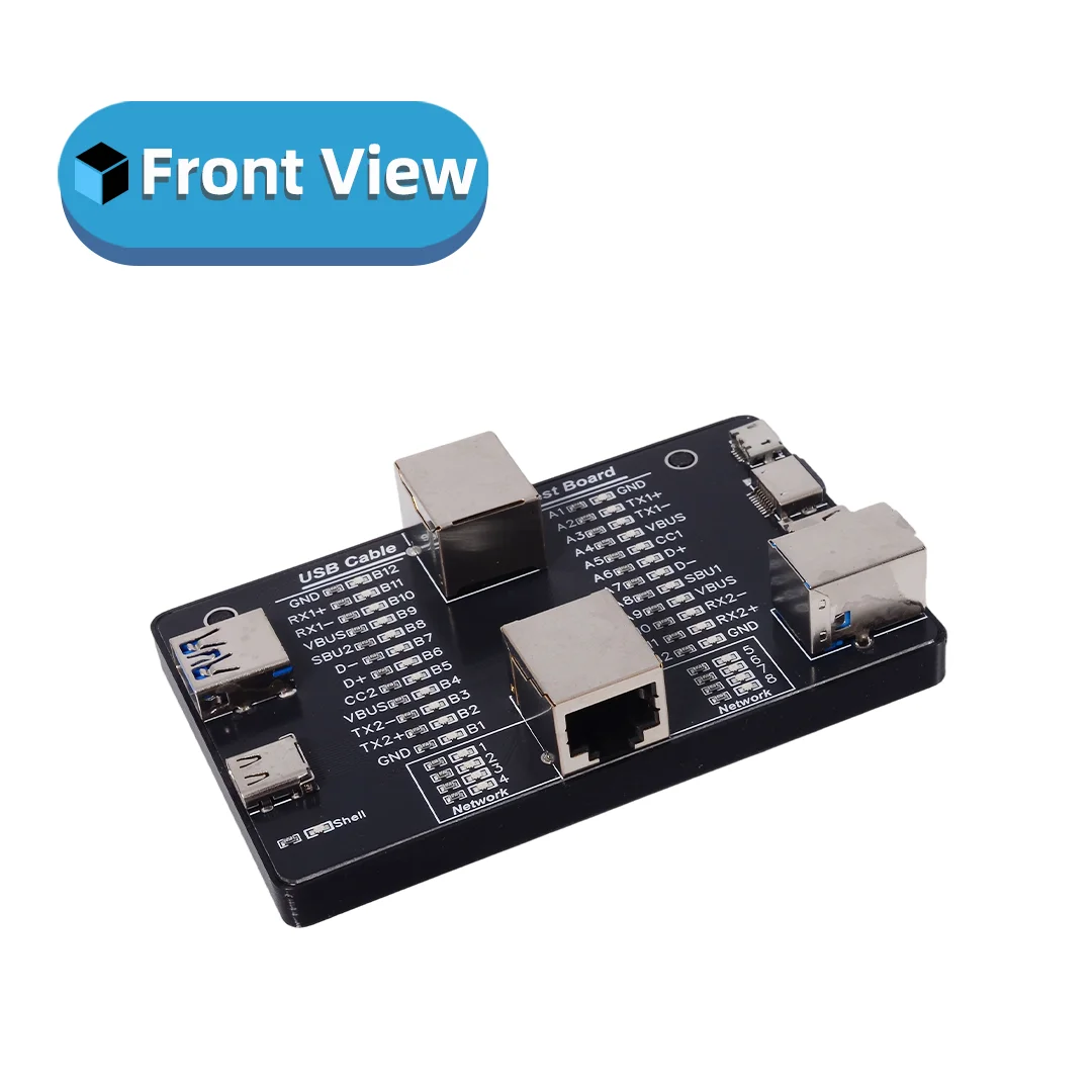 Multifunctional Tester USB3.0 Data Cable Detection TypeC Detection Board for Android Apple Fast Charging Cable