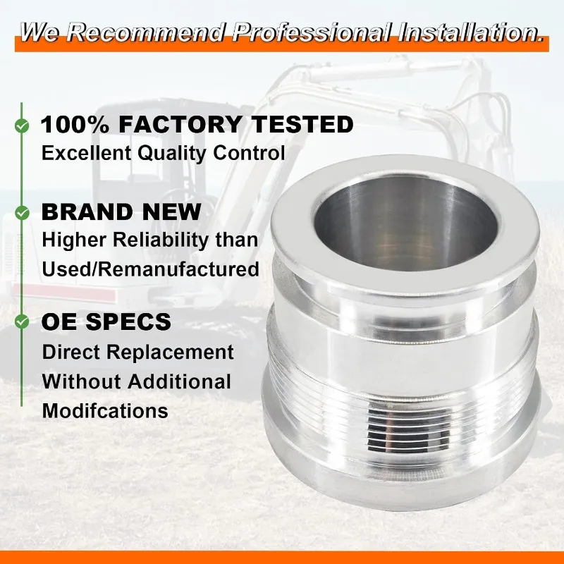 Leading-For Bobcat 220 320 322 323 324 334 430 E14 E16 E17 E19 E20 S150 S160 S510 S550 Hydraulic Cylinder Head 6539236