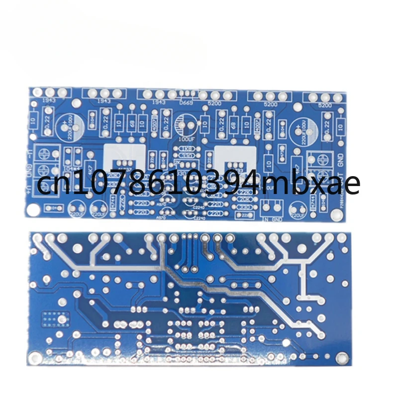 

Mono 300W power amplifier board 1943+5200 high power amplifier board PCB empty version