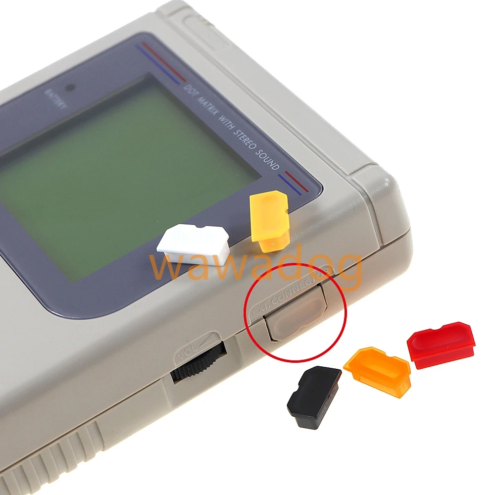 1 st Stofkap Voor Game Boy GB Game Console Shell Stof Plug Plastic Knop