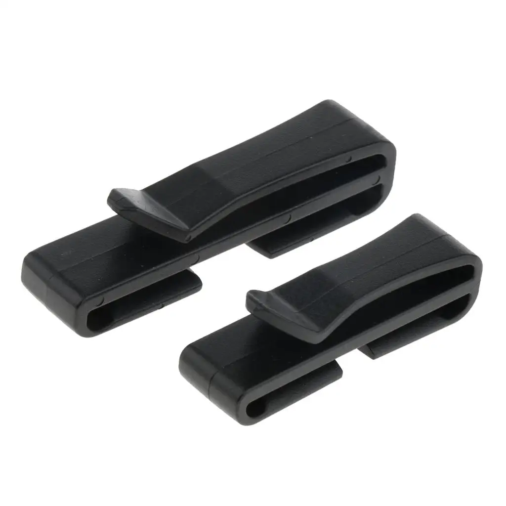 Plastic Outdoor Webbing Clip Strap Keeper Quick Slip Fastener Molle Connector Buckle for Backpacks Camping Hiking and Paracord