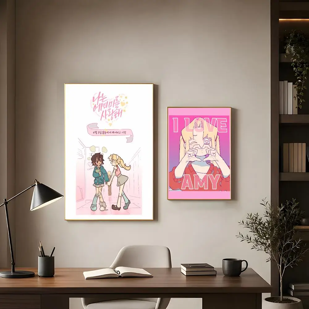 Indie Song I-i Love Amy Poster Modern Interior Wall Decor & Trendy Home Highlights