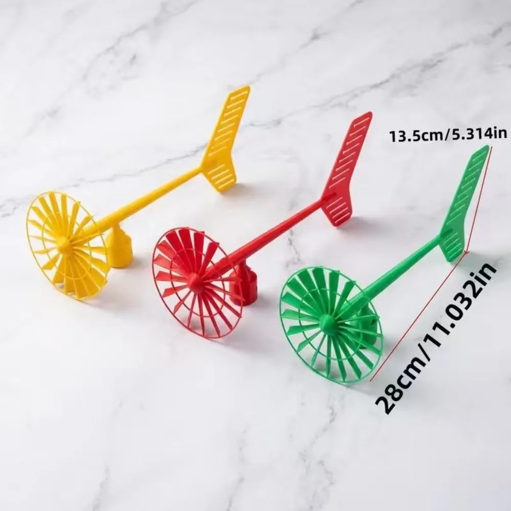 3D Printed Garden Wind Spinner Waterproof Weather Resistant Outdoor Wind Vane Decor Rustic Wind Stable Rotating Wind Wheel view 6