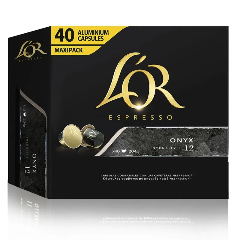 Onyx L\'OR 80 Cápsulas Maxi Pack compatibles nespresso