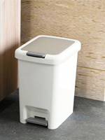 Step Trash Can 10L Plastic Foot Pedal Bin Odor Proof for Kitchen Bathroom Living Room Office Christmas Gift Eco Friendly Easy