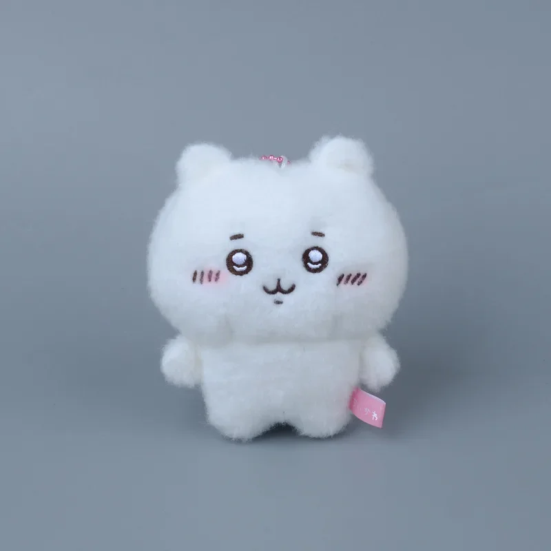 2024 Anime Cute Self Deprecating Bear Fury Hachiwares Usagis Plush Doll Bag Pendant Decoration Kawaii Chikawas Keychain Girl Gif