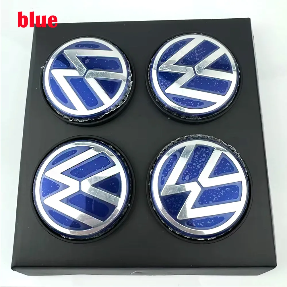 3B7601171 Floating Wheel Center Caps Hub Cover 4pcs 56mm 65mm For Volkswagen VW Golf 5 6 7 Passat B6 B7 B8 Tiguan Polo Jetta GTI image 3