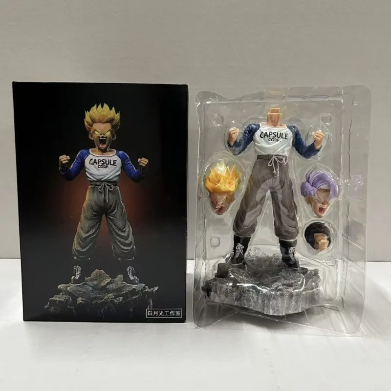 

Dragon Ball A Two-Headed Warrior Future Boy Trunks Statue in Stock