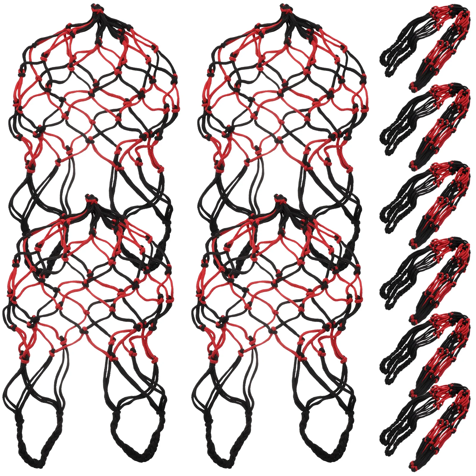 

10 Pcs Watermelon Fruit Net Bag Reusable Hanging Support Pumpkin Hammock Nets Baskets Grow