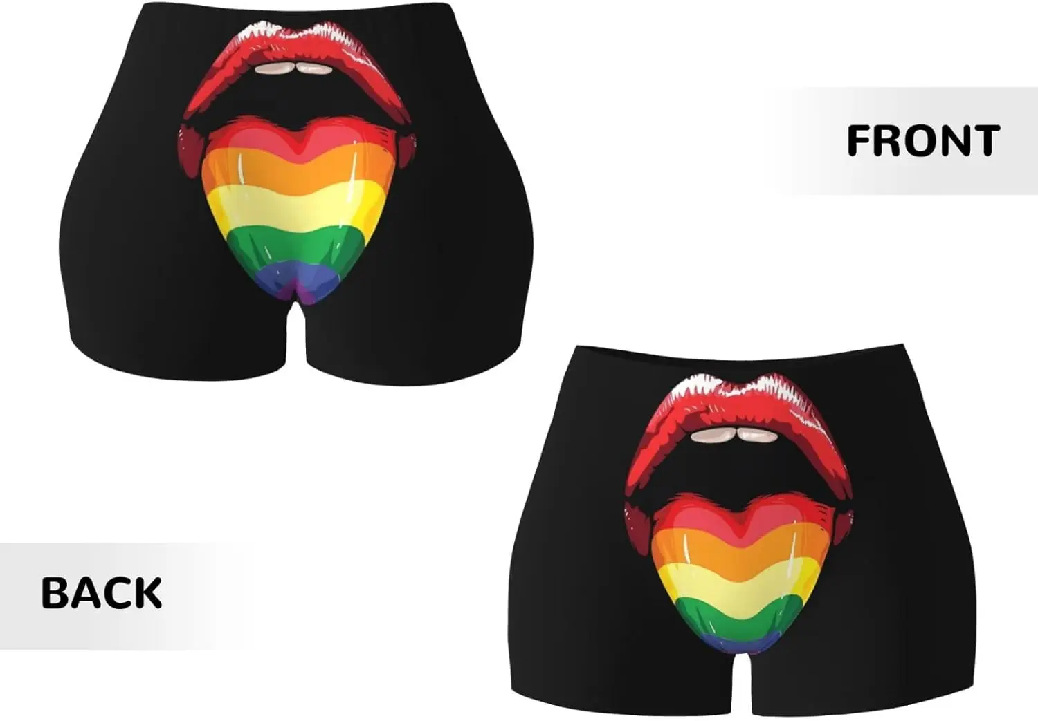 شورت يوجا عالي الخصر للسيدات، شورت رياضي قابل للتمدد، شورت رياضي لراكبي الدراجات النارية، سروال قصير للجري #3