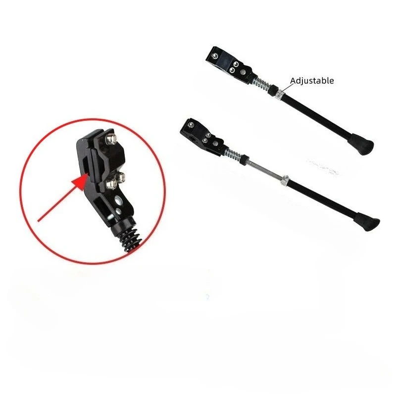 AliExpress NONE Universal Aluminum Alloy Adjustable Bicycle Kickstand Parking Holder Side Support Stand for Most Mountain Road Bikes