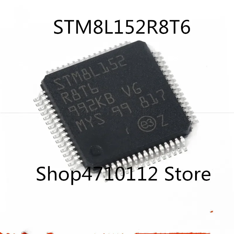 Free Shipping  10PCS/LOT NEW STM8L152R8T6 STM8L152 R8T6 LQFP-64