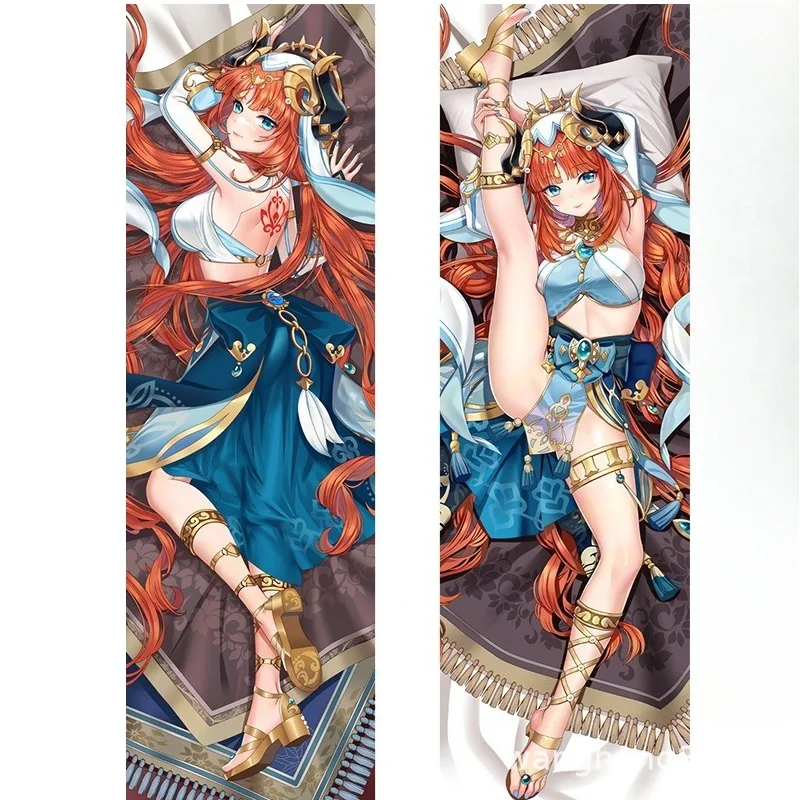 

Genshin Impact Nilou - Double-sided Print Hugging Body Pillow Case Long Cushion Cover Holiday Birthday Gifts