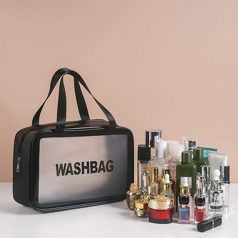 Waterproof Multifunctional Portable Toiletry Bag Makeup Bag Large Capacity Travel Storage Bag Wet and Dry Dual-Use