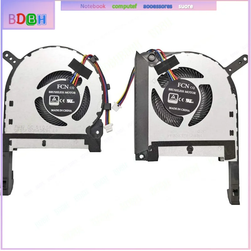 CPU + GPU Fan For Asus TUF FA706 FA706IV FA706IU FA706IH FA706II FA706LI