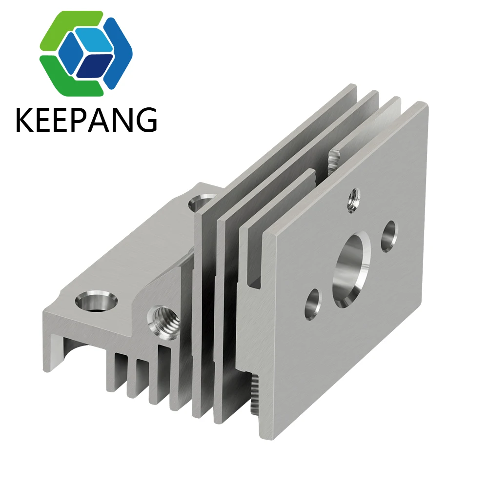 For Creality K1 Series Radiator Metal Heat Sink One-Piece Throat Ceramic Heating Head Kits for K1 K1C K1 MAX 3D Printer Parts