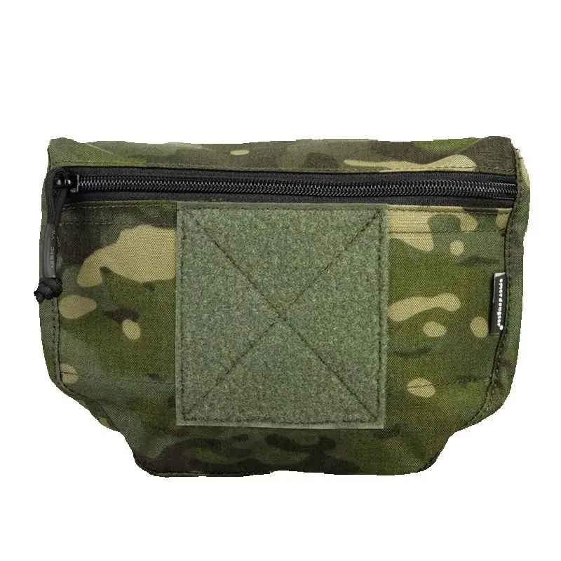 Emersongear Tactical Armor Carrier Drop Pouch For AVS  EDC Molle Waist Wallet Bag Sports Case Hunting Hiking Pocket Nylon