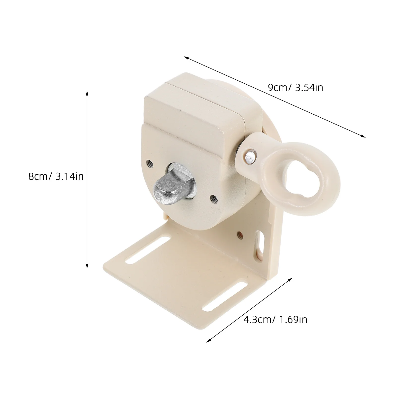 1 set di staffe per parasole a rullo, staffe di montaggio per tende resistenti per tende da finestra, sistema di protezione solare, hardware, facile installazione