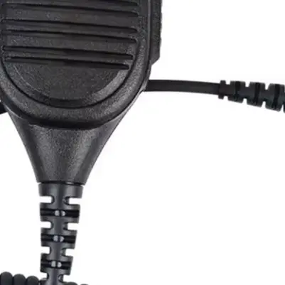 Black For TPU Coiled Cable Handheld Speaker Mic For HIROYASU HI-UV850Pro HW-UV910 HW-UV938 For Walkie Radio Communication