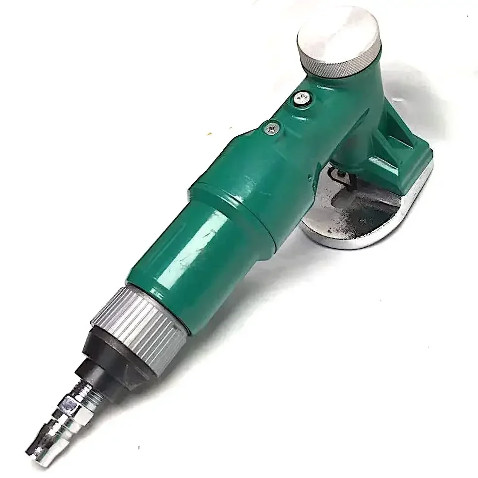 Pneumatic Throatless Shear the metal can be freely moved around the cutting blade Sheet Metal Shears | Manual, Air