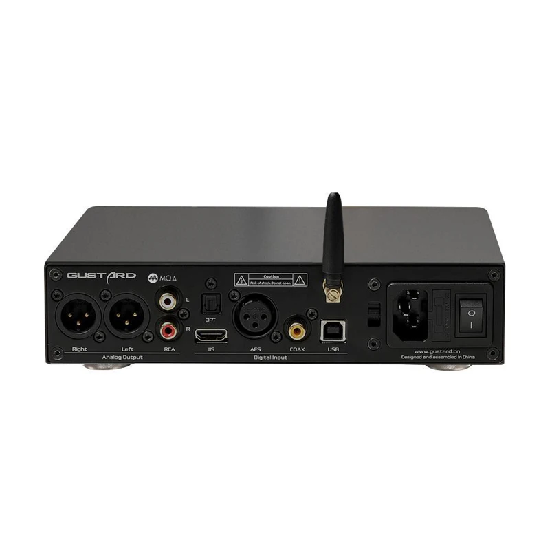 GUSTARD X16 MQA DAC Decoder CSR8675 Bluetooth5.0 LDAC Dual ES9068AS Native Balanced DAC X16 Full Decoding DSD512 USB IIS DAC-X16