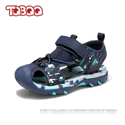 Summer Kids‘ Breathable Sports Sandals Soft Non-Slip Boy's Water Shoes for Beach Fashionable Comfort