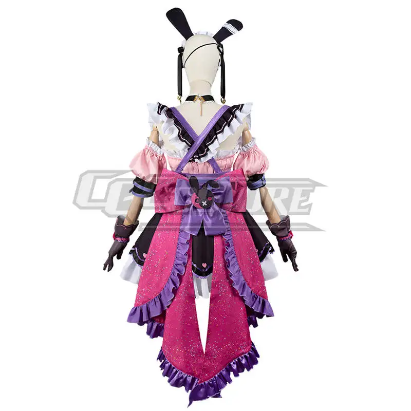 Virtual Liver VTuber Maria Marionette Cosplay Costume Anime  Dresses Christmas Halloween Freeshipping CG1724WL