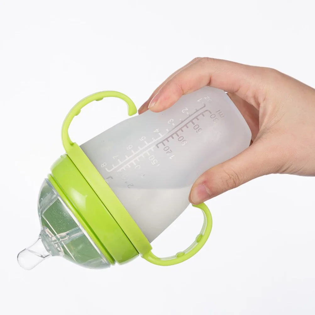 

6 шт., ручки для бутылочек для кормления детей, эргономичная удобная ручка, ручка для кормушки с широким горлышком, аксессуары для бутылочек с молоком, ручка для кормления