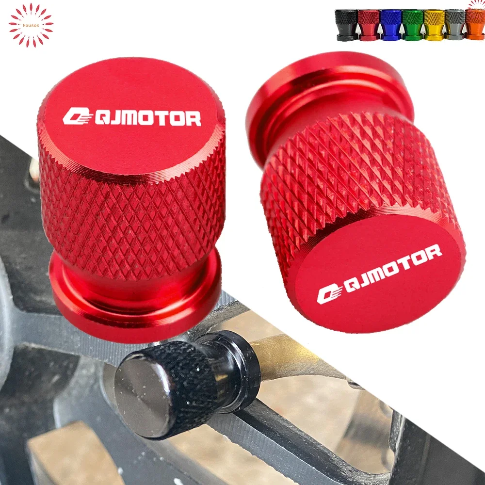 Logo For QJMOTOR qjmotor QJ SRT 800 800X 800SX 800SRT SRT Accessories CNC Aluminum Wheel Tyre Valve Cap Air Port Cover Cap