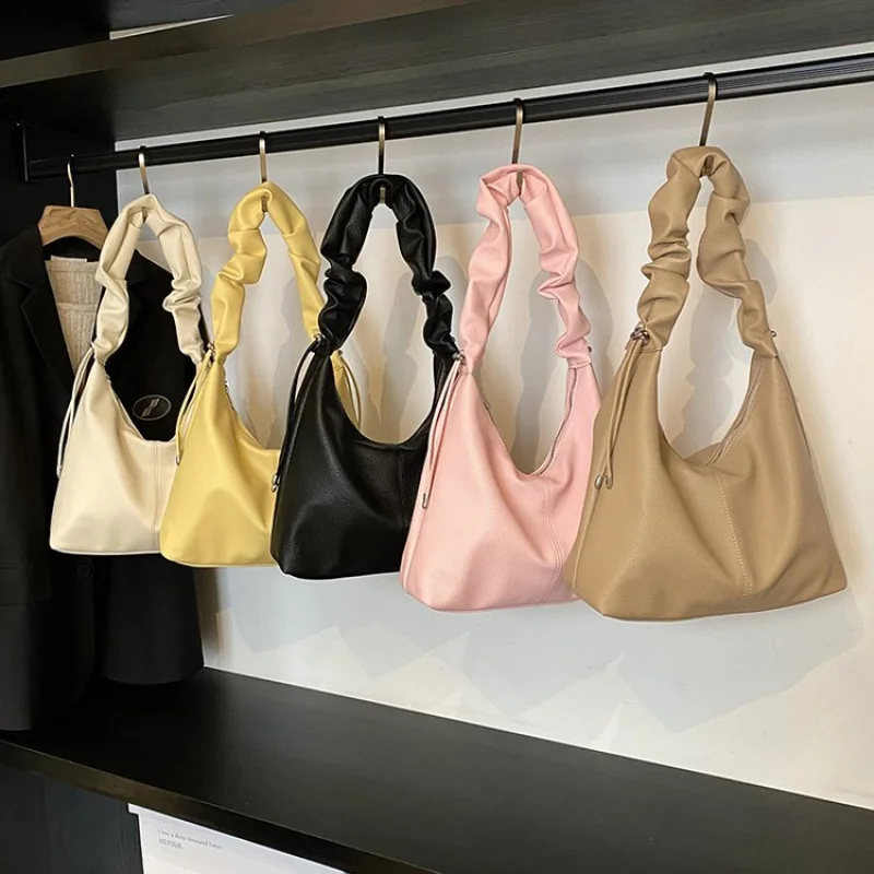 Deluxe Women's Shoulder Bag Made Of Azalea-Patterned Leather Featuring Trendy Ukraine Casual Lightweight Daily Style