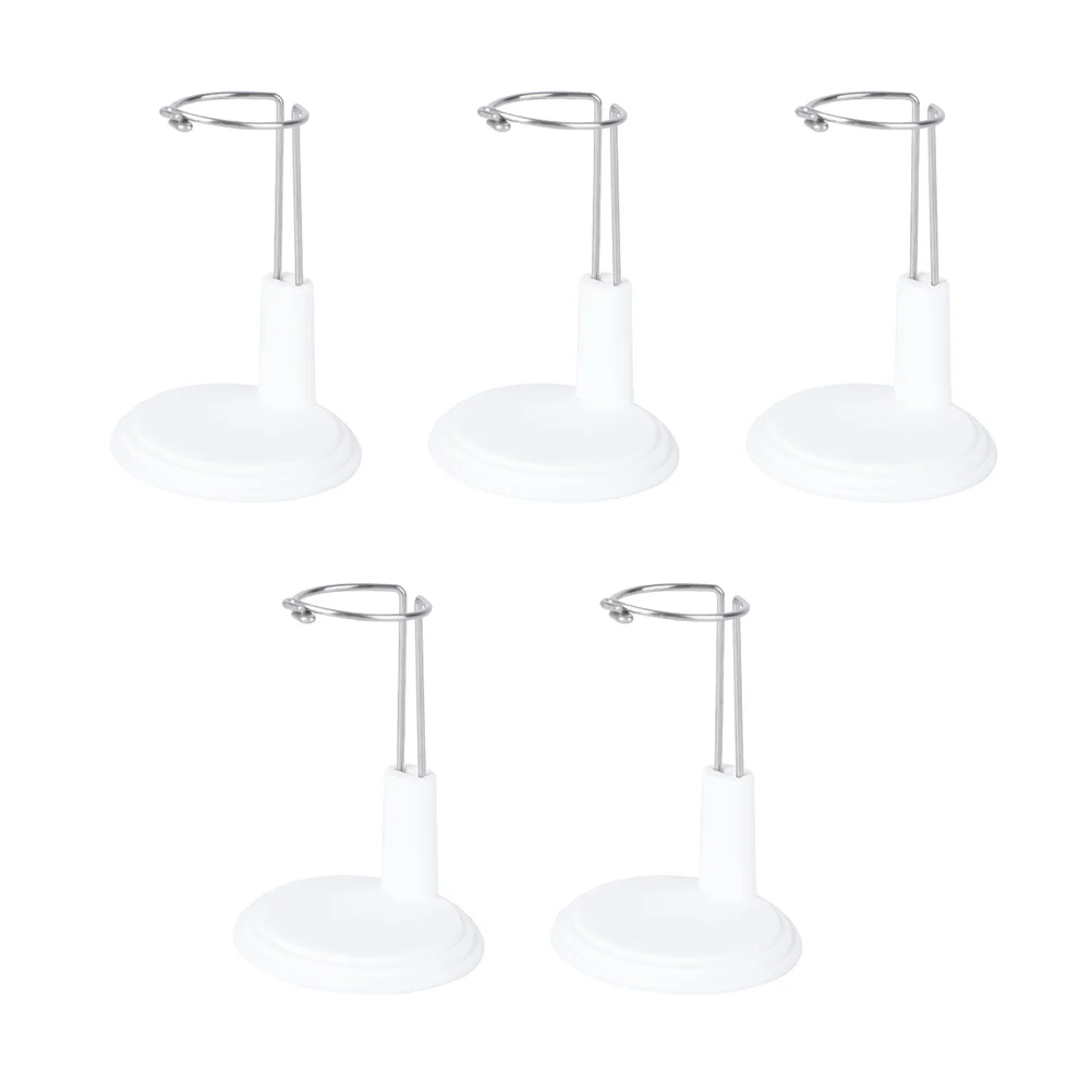 5 Pcs Support Frame Stand Mini Dolls Accessories Fashion Display Holder Baby