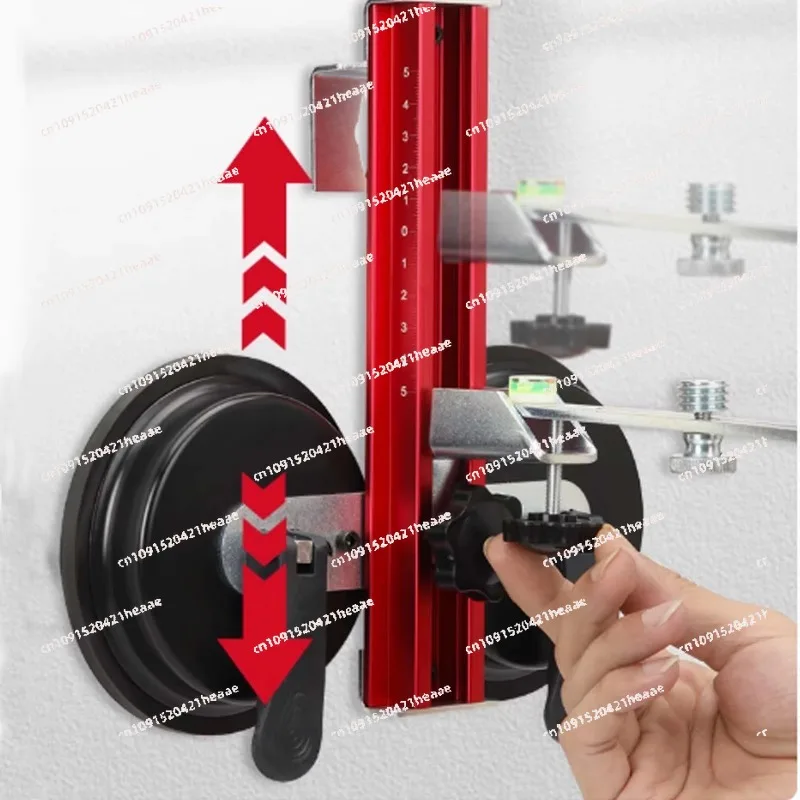 Suitable forInfrared Horizontal Measurement Holders Suction Cup Type Punch-Free Wall-mounted Level Bracket,