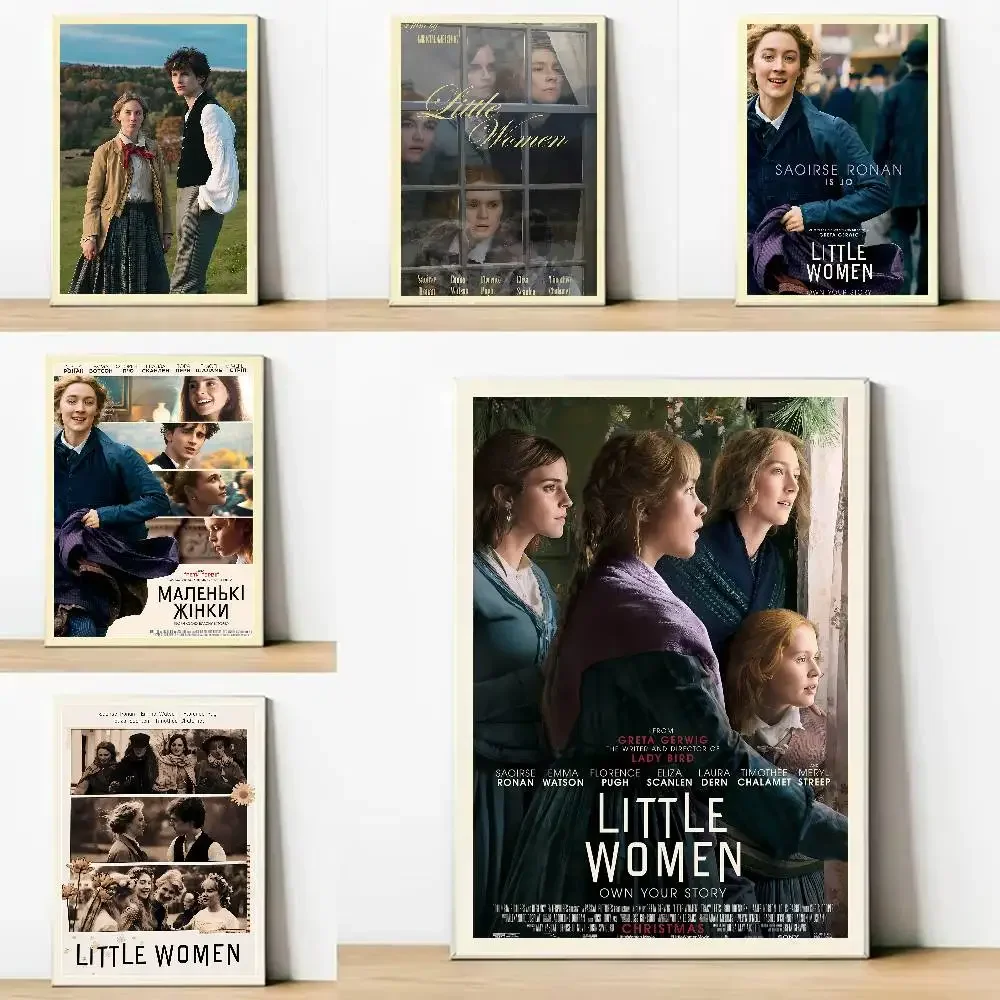 American Movie Little Women Gift Frameless Poster Personalized Gift For Lovers Customizable Decorative Home Decor