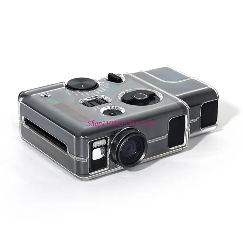 Protective Transparents Cover with Straps For Mini Cinema Instants Camera