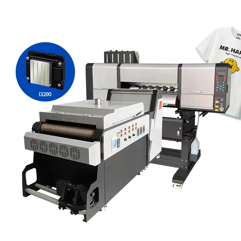 Dtf Machine T-Shirt I3200 30cm 40cm 60cm 2/4 Heads Dtf Printer Dtf Printer Transfer