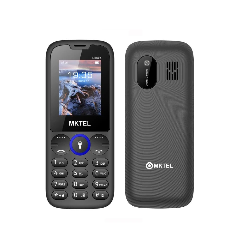 MKTEL Feature Phone with 1.77inch Display 800mAh Battery Dual SIM FM Radio Flashlight 0.08Mega Camera Senior Phone