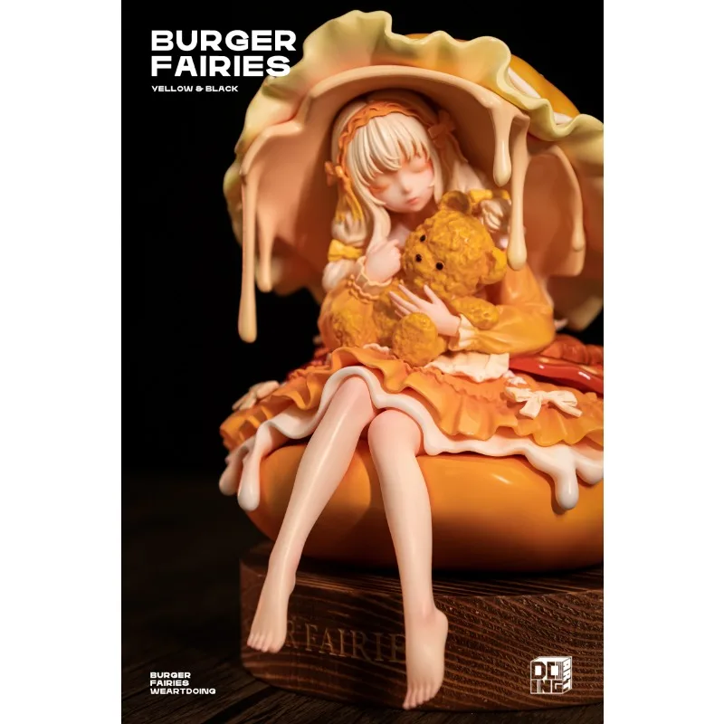 In Stock Original Genuine BURGER FAIRIES BLACK YELLOW Animation