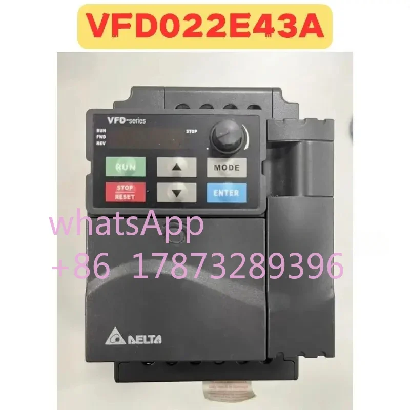 

Used Frequency Converter VFD022E43A Normal Function Tested OK