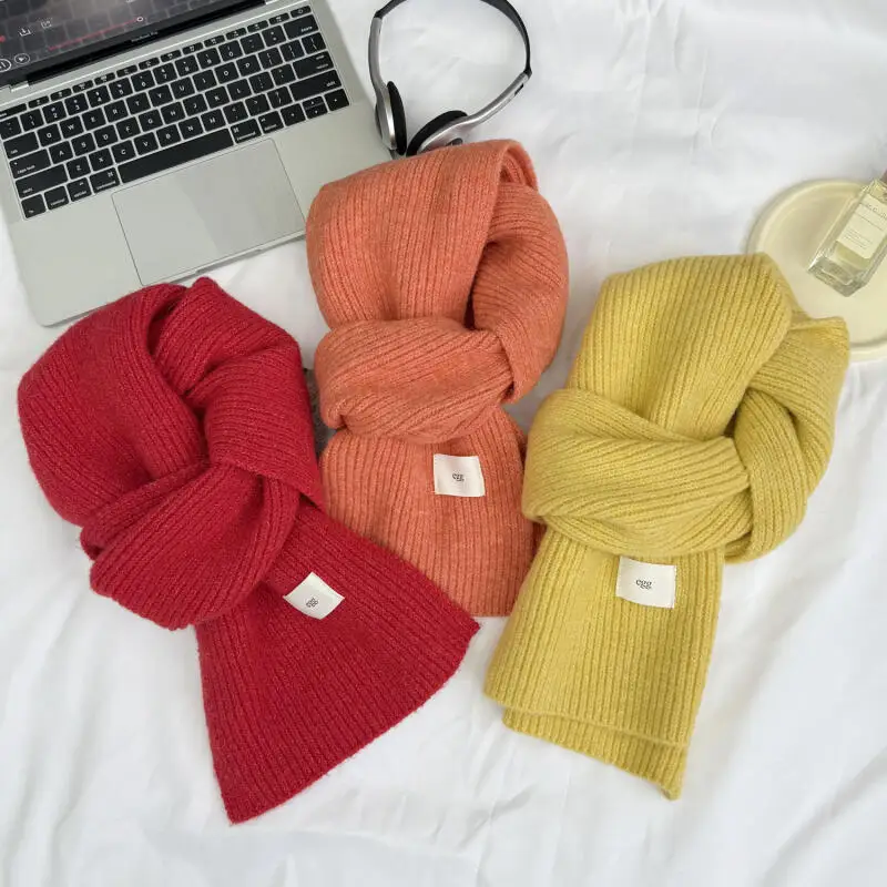 جديد طالب وشاح الشتاء الدفء الصوف مزيج متماسكة المشاعر الدوبامين حسن المظهر رشاقته يندبروف الرقبة امرأة دفئا بالجملة