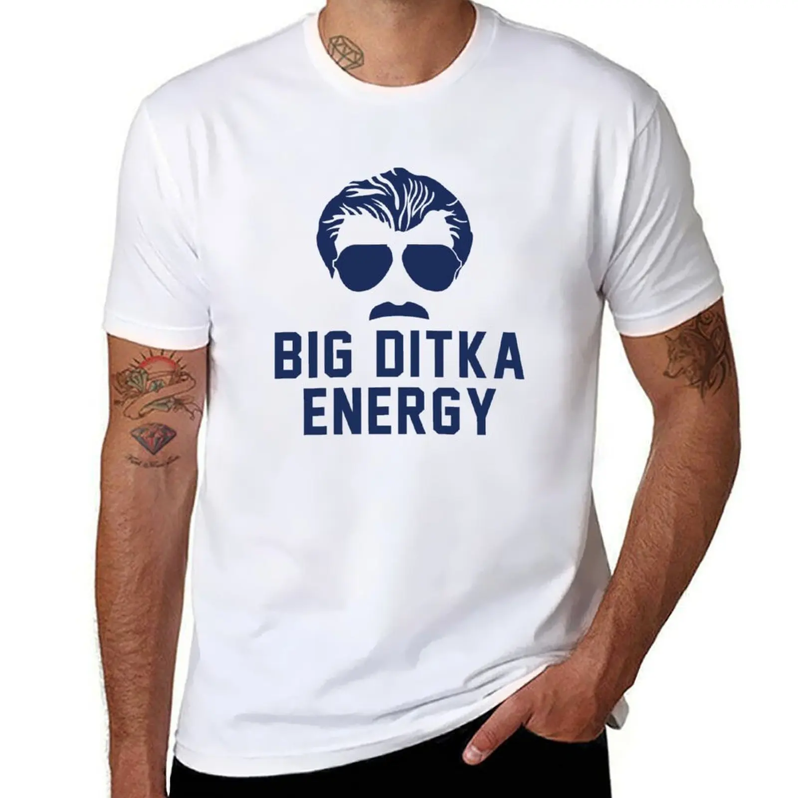 

Big Ditka Energy T-Shirt man graphic t shirt cotton t shirt man T-Shirt