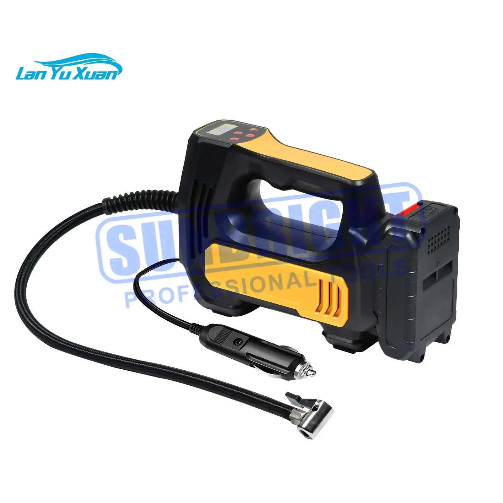 12V 150PSI Tire Inflator Portable Air Compressor for Cars E-Bikes Balls Motorcycles