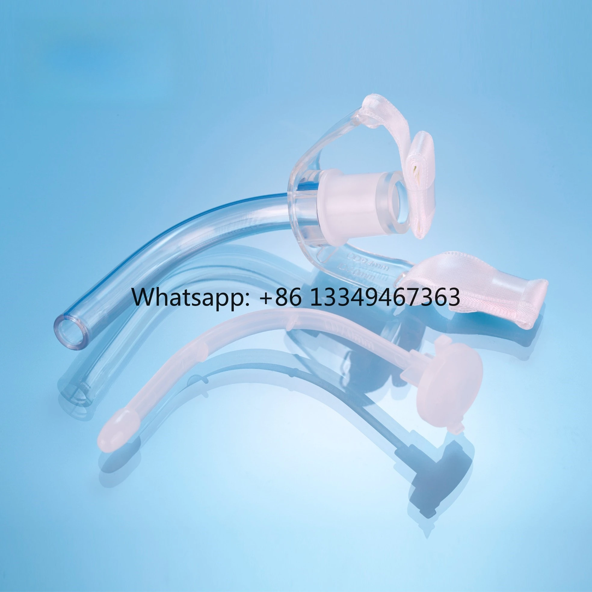 Factory Price Flexible Adult Tracheostomy Tube Disposable Silicone Cuffed Sizes Inner Cannula