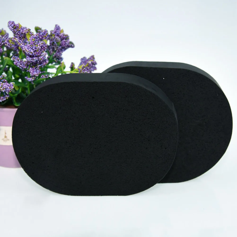 

10 Pcs Bamboo Charcoal Facial Sponges Compressed Cleansing Pads Soft Face Washing Tools Skin Care