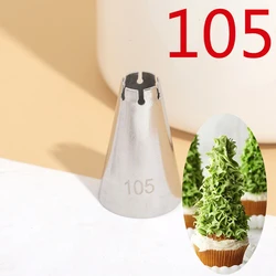 #105 Icing Piping Nozzle Virgin Flower Pastry Nozzles Cake Decorating Tips Cream Decoators Cupcake Cake Tool Kitchen Accessories