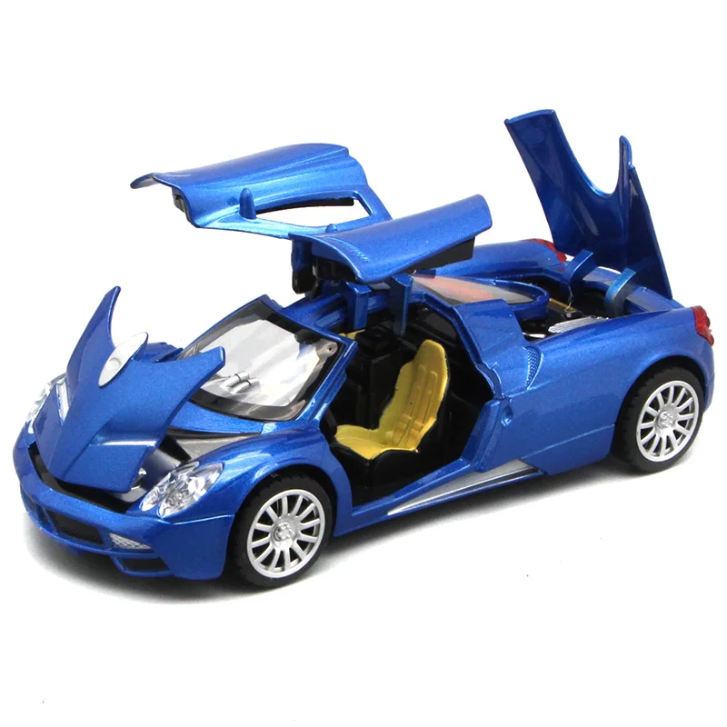 1:32 Pagani Huayra Alloy Sports Car Model Diecasts Metal Toy Vehicles Car Model Simulation Sound Light Collection Gift